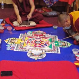 Sand mandala