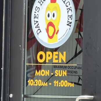Dave's Hot Chicken - The door ;) go in and try it yourself - Chicken Shop Near Me - Madison, Wisconsin