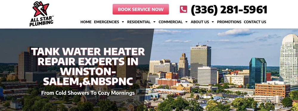 Slide of All Star Plumbing