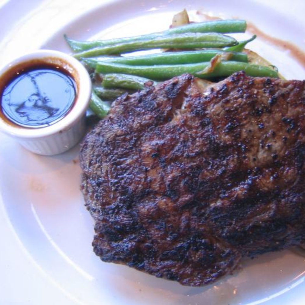 Buckeye Roadhouse - Grilled Meyer's Ranch Ribeye Steak - American Near Me - Mill Valley, California Buckeye Roadhouse - Grilled Meyer's Ranch Ribeye Steak - American Near Me - Mill Valley, California