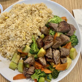 Kokomochi - Hibachi Filet Mignon (D) with extra side of fried rice - Japanese Near Me - Kokomo, Indiana