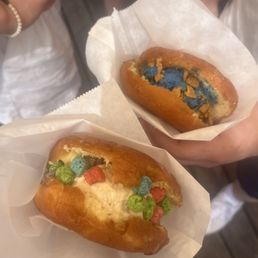 Donut Ice Cream Sandwich