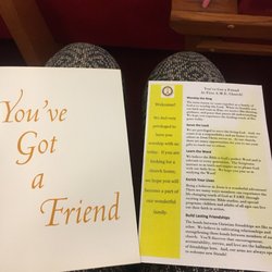 First African Methodist Episcopal Church - The welcome packet has a lot of info about this church and the AME system. It's is quite helpful!