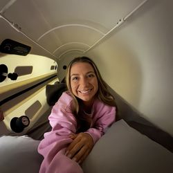 DesertMoon Wellness - Soft shell hyperbaric chamber, lots of room in here!