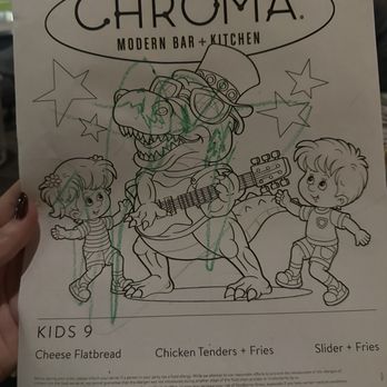 Chroma Modern Bar + Kitchen - Kids menu - New American Near Me - Orlando, Florida Chroma Modern Bar + Kitchen - Kids menu - New American Near Me - Orlando, Florida