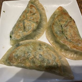Dough Zone Dumpling House - Downtown Seattle - Pan Fried Chive Dumplings (3) 韭菜盒子 - Shanghainese Near Me - Seattle, Washington
