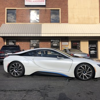 Jack's Auto Body - The dent and scrapes were totally repaired. They even filled in some of the clear coat that was also scraped off in the incident. - Body Shops Near Me - Falls Church, Virginia