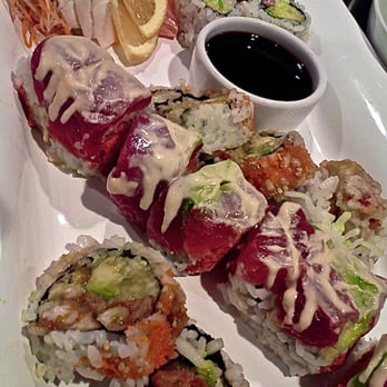 Bambu Modern Asian - Dancing Tuna, Spider Roll, Alaska Roll, Salmon/White Tuna Sashimi - Asian Fusion Near Me - Danbury, Connecticut