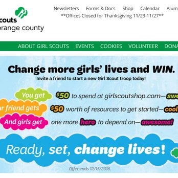 Orange County WordPress Training - http://www.girlscoutsoc.org/ - Educational Services Near Me