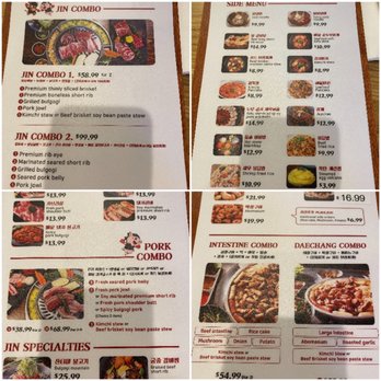 Jin BBQ - Menu - Korean Near Me - Mesa, Arizona