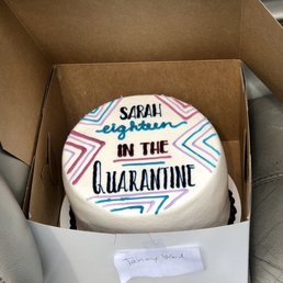 a cake in a box a cake in a box