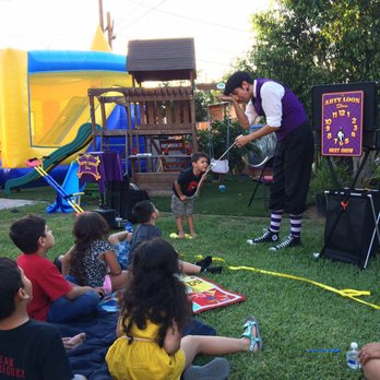 The Arty Loon Show! - My son participating in the Arty Loon Show - Magicians Near Me
