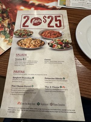 Menu photo 2 Bertucci's Italian Restaurant Springfield, PA Menu photo 2 Bertucci's Italian Restaurant Springfield, PA