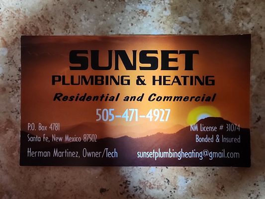 Sunset Plumbing and Heating