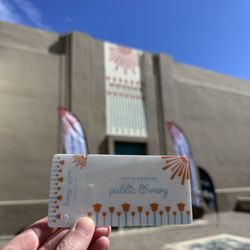 Santa Barbara City Library - Santa Barbara library card