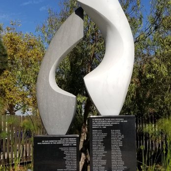 Cerritos Sculpture Garden - Dedicated to the families & friends who perished in the Cerritos Air Disaster in 1986 - Public Art Near Me - Cerritos, California