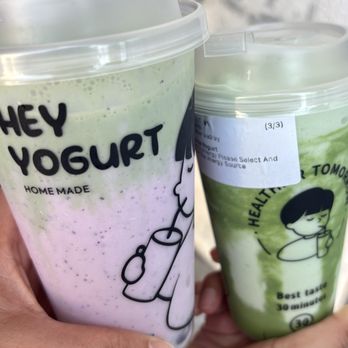 Hey Yogurt - Blueberry matcha yogurt Matcha yogurt - Ice Cream & Frozen Yogurt Near Me - San Mateo, California Hey Yogurt - Blueberry matcha yogurt Matcha yogurt - Ice Cream & Frozen Yogurt Near Me - San Mateo, California