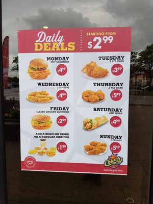 Menu photo 7 Church's Texas Chicken Scarborough, ON
