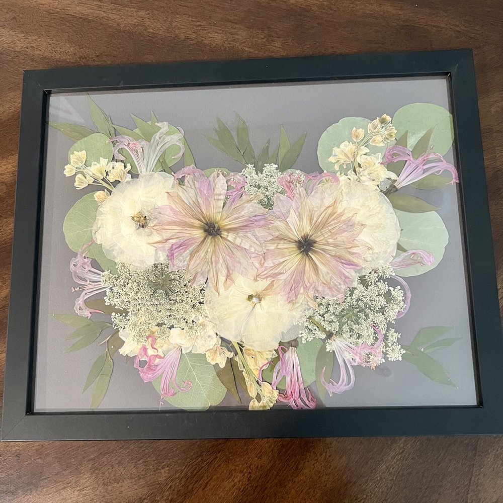 Black Botanical Press - My preserved wedding bouquet - Floral Designers Near Me - Olympia, Washington Black Botanical Press - My preserved wedding bouquet - Floral Designers Near Me - Olympia, Washington