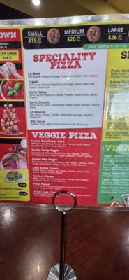 Menu photo 3 Palm Tree Pizza Fontana, CA