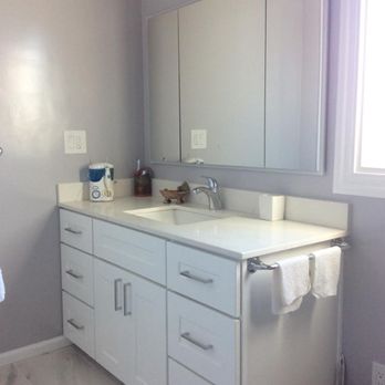 SRY Construction & Electric - New vanity and recessed mirror. - General Contractors Near Me - El Cerrito, California SRY Construction & Electric - New vanity and recessed mirror. - General Contractors Near Me - El Cerrito, California
