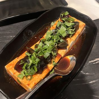 Khan Skewer Restaurant - Thousand Years Egg Tofu Salad - Barbeque Near Me - Honolulu, Hawaii