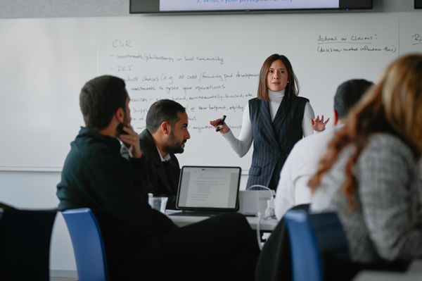 Columbia Business School, David Geffen Hall by null