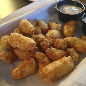 Morgan's Tap & Grill - Cheese curds with ranch and chipotle ranch - American Near Me - Fort Wayne, Indiana