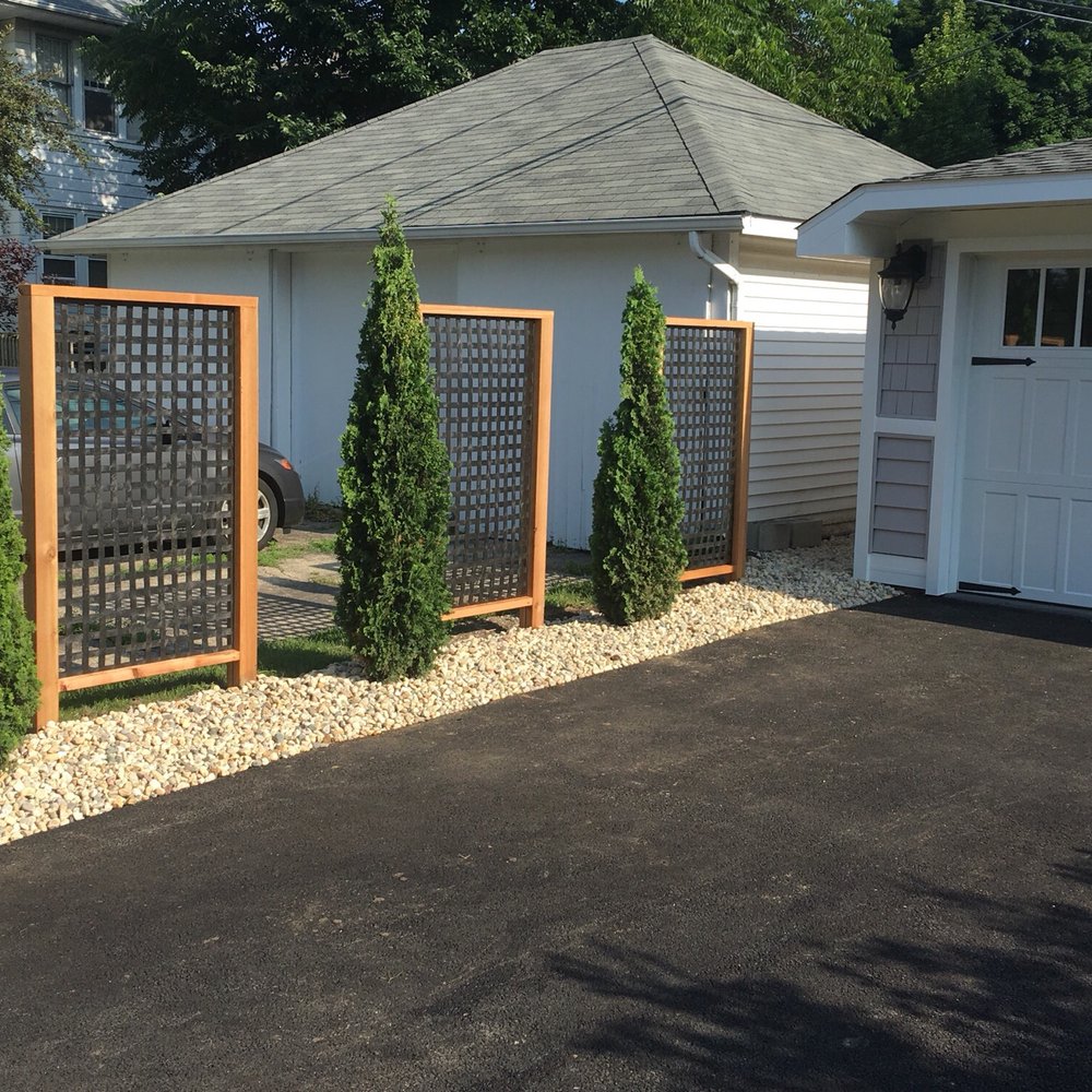 LA Services - 3 trellises and Arbrovite and gravel - Landscaping Near Me - Chicago, Illinois LA Services - 3 trellises and Arbrovite and gravel - Landscaping Near Me - Chicago, Illinois