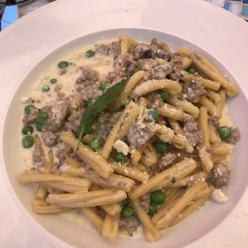 Locanda Positano - Sausage/mushrooms/peas - Italian Near Me - Lafayette, California