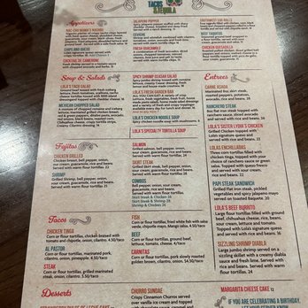 Lola’s Tacos And Tequila - Menu - Mexican Near Me - Gurnee, Illinois Lola’s Tacos And Tequila - Menu - Mexican Near Me - Gurnee, Illinois