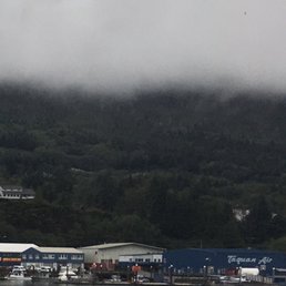Exterior outside entrance of Taquan Air - Ferry View - Ketchikan, Alaska Exterior outside entrance of Taquan Air - Ferry View - Ketchikan, Alaska