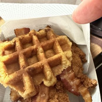 Chick-fil-A - Chicken & waffle sandwich - Fast Food Near Me - Frisco, Texas Chick-fil-A - Chicken & waffle sandwich - Fast Food Near Me - Frisco, Texas