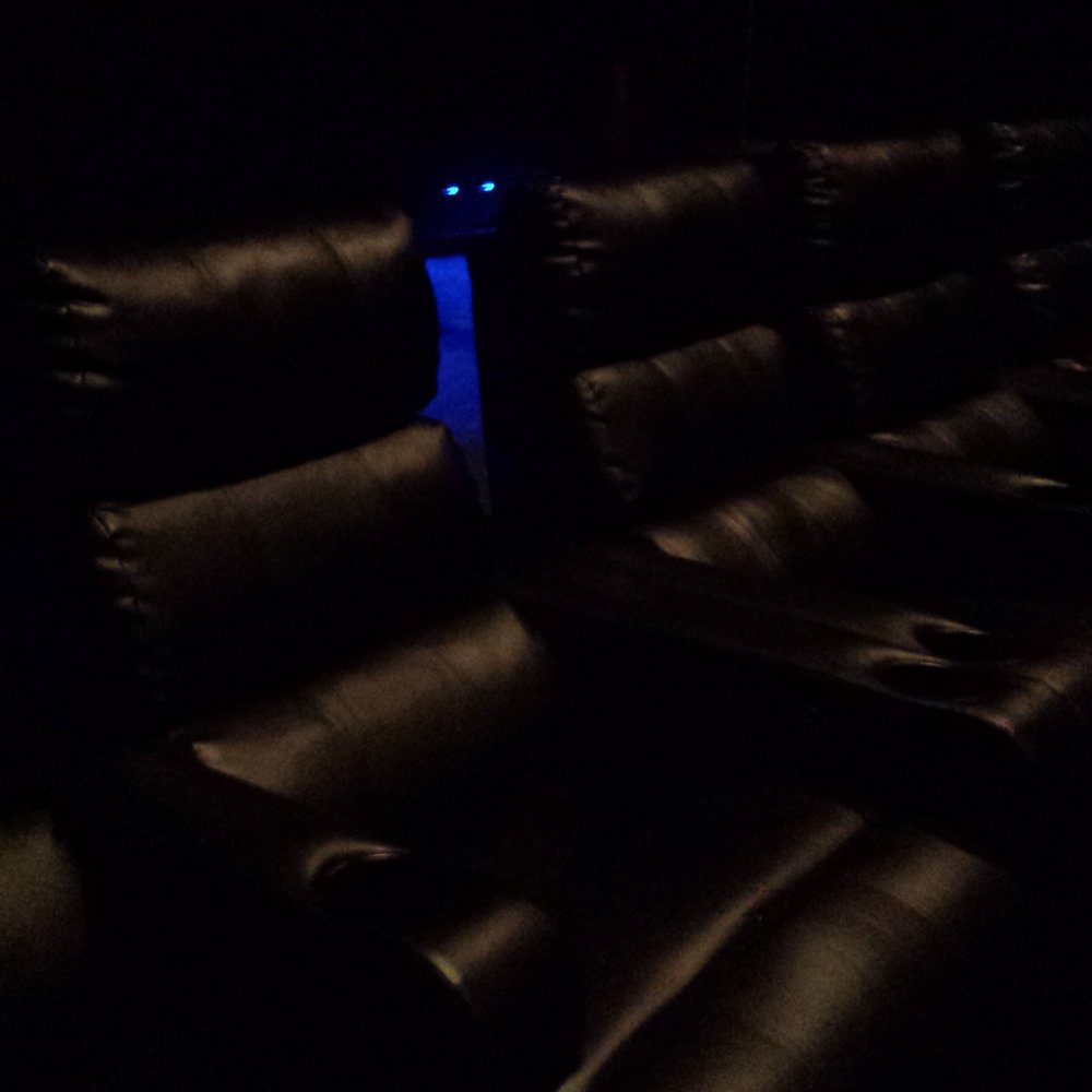 Super comfy reclining seats.