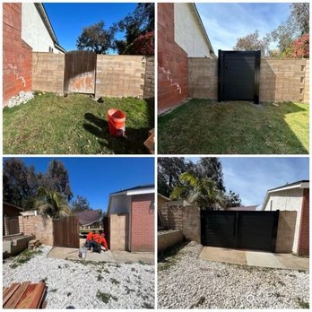 Fast Affordable Fencing - Before and After - Fences & Gates Near Me Fast Affordable Fencing - Before and After - Fences & Gates Near Me
