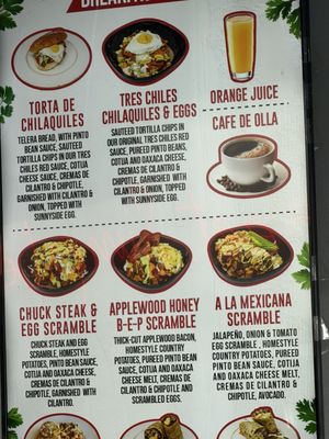 Menu photo 4 La Taqueria Brand Long Beach, CA