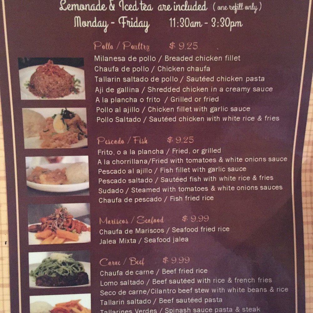 Saxsay - Their lunch menu. All the dishes tried so far from here have been delicious!! - Seafood Near Me - Tamarac, Florida Saxsay - Their lunch menu. All the dishes tried so far from here have been delicious!! - Seafood Near Me - Tamarac, Florida