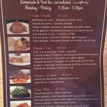 Saxsay - Their lunch menu. All the dishes tried so far from here have been delicious!! - Seafood Near Me - Tamarac, Florida Saxsay - Their lunch menu. All the dishes tried so far from here have been delicious!! - Seafood Near Me - Tamarac, Florida