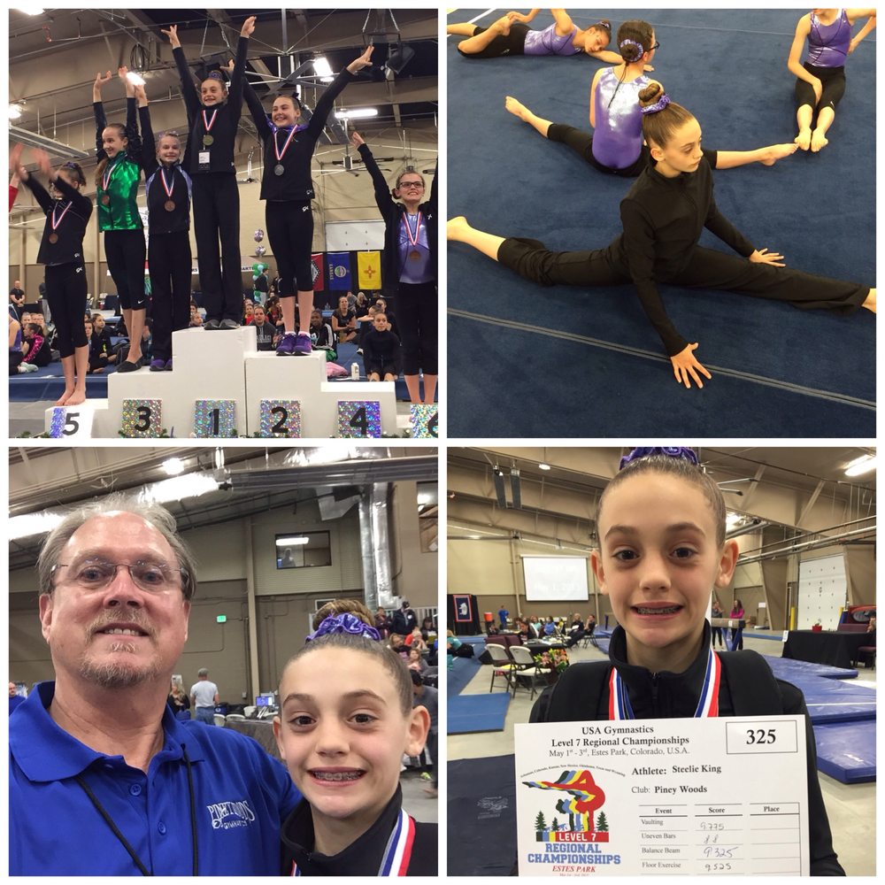 PINEY WOODS GYMNASTICS near you at 106 Village Dr, Longview, Texas 23
