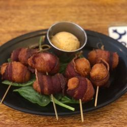 Sunrise Bistro Mount Pleasant - Bacon Wrapped Hushpuppies