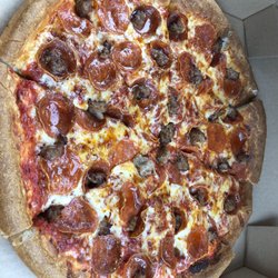 Georgio's Pizza & Subs - Pepperoni and Sausage Pizza (to go)