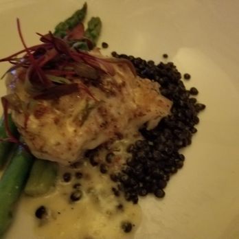 333 Pacific - 1/2 order of crab crusted cod. What an amazing dish! - Steakhouses Near Me - Oceanside, California