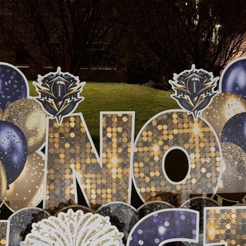 402 Yard Card - The gold wasn't yellow which we love! - Signmaking Near Me 402 Yard Card - The gold wasn't yellow which we love! - Signmaking Near Me