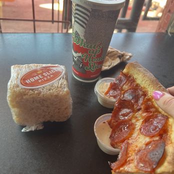 Home Slice Pizza - shamelessly dip your 'za slice in their glorious ranch dressing !! PS - what's up Home Slice? - Pizza Near Me - Austin, Texas
