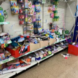 Dollar Tree - How am I supposed to find anything on this shelf?