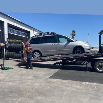 Mr. D's Tire - Our van arriving at Mr D's - Tires Near Me - Barstow, California