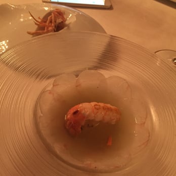 Akelare - Scampi with smoked monkfish and crunchy whole shrimp was my fave: so delicate and subtle with play on textures. 5 stars - Signature Cuisine Near Me - Donostia-San Sebastian, SS
