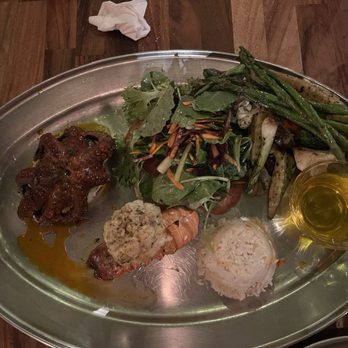 Roasted Grill & Bar - Lobster, octopus, veggies, rice, potatoes all so deliciously prepared and seasoned!! Oh my! - Seafood Near Me - Cabo San Lucas, BCS