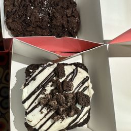 Oreo brownie Oreo brownie