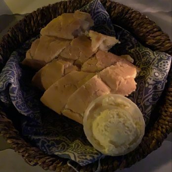 Yardarm Restaurant - Complimentary bread - Seafood Near Me - Corpus Christi, Texas